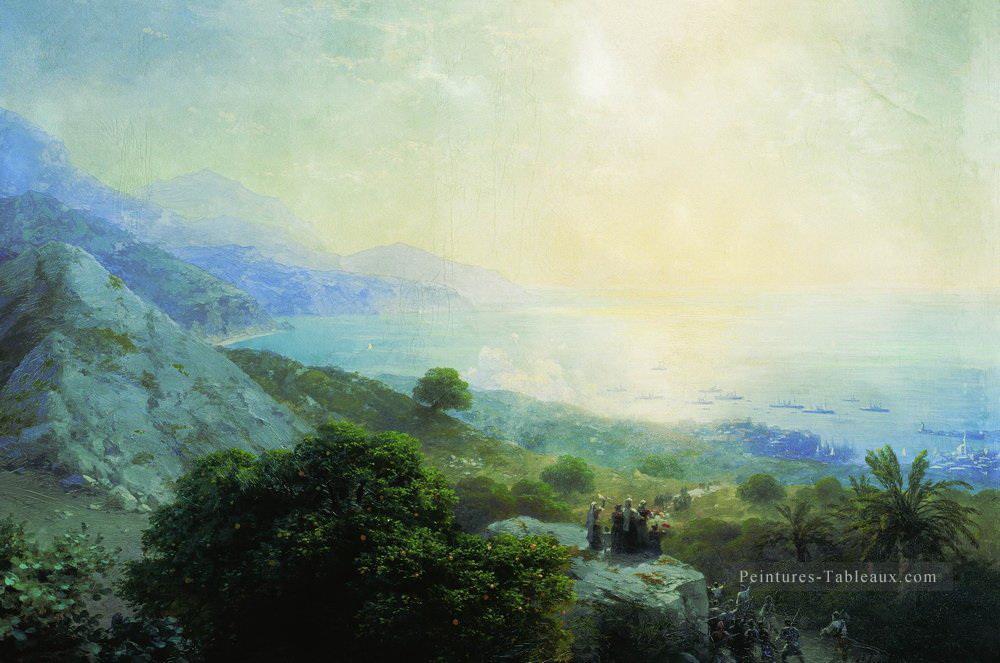 Ivan Aivazovsky crète Montagne Peintures à l'huile